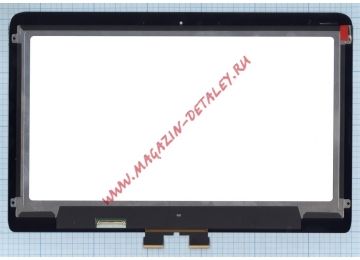 Экран в сборе (матрица LP133QH1(SP)(A1) + тачскрин NC133WSL03) для HP Spectre XT 13T-3000 черный