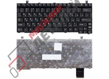 Клавиатура для ноутбука Toshiba Portege M200 M205 M400 черная
