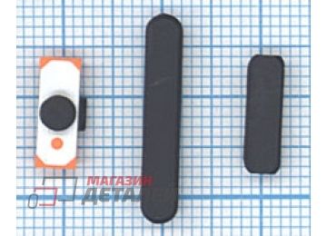 Комплект боковых кнопок для Apple IPad 3 черный