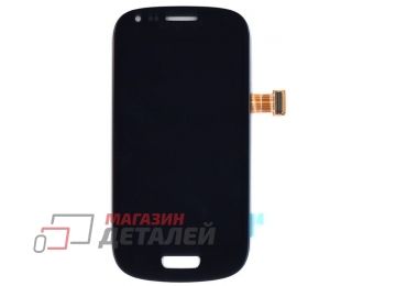 Дисплей (экран) в сборе с тачскрином для Samsung Galaxy S3 mini GT-I8190 черный