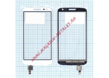 Сенсорное стекло (тачскрин) для LG G2 mini D618 белое