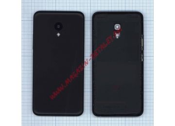 Задняя крышка аккумулятора для Meizu M5 черная