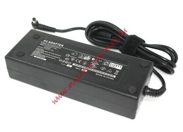 Блок питания (сетевой адаптер) для ноутбуков Acer 19V 7.9A 150W 5.5x2.5 мм черный, с сетевым кабелем