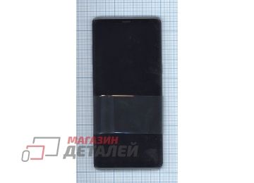 Дисплей (экран) в сборе с тачскрином для Samsung Galaxy Note 8 SM-N950F черный с рамкой (Premium SC LCD)