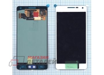 Дисплей (экран) в сборе с тачскрином для Samsung Galaxy A5 SM-A500F белый (Premium SC LCD)