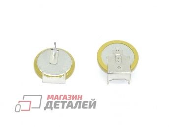 Батарейка биос (CMOS) CR2032 PCBD 3V 210mAh 3 угловых контакта под пайку