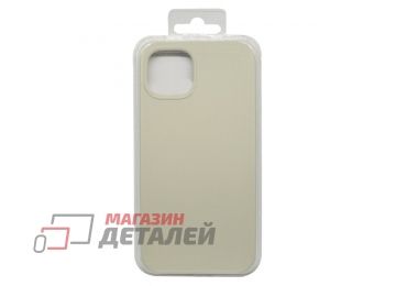 Силиконовый чехол для iPhone 13 "Silicone Case" (светло-желтый)