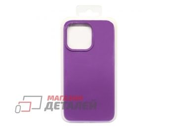 Силиконовый чехол для iPhone 13 Pro "Silicone Case" (сливовый)