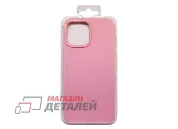 Силиконовый чехол для iPhone 13 Pro Max "Silicone Case" (розовый)