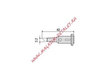 Жало GP-501RT-3.2C для газового паяльника GOOT GP-501