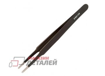 Пинцет прямой TWEEZERS ESD-13 антистатический