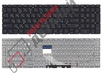 Клавиатура для ноутбука HP Pavilion Gaming 15-CX черная без подсветки