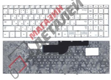 Клавиатура для ноутбука Samsung 355V5C 350V5C белая