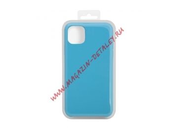 Силиконовый чехол для iPhone 11 Pro Max "Silicon Case" (небесно-голубой) 16