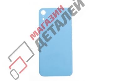 Задняя крышка аккумулятора для iPhone XR (синяя)