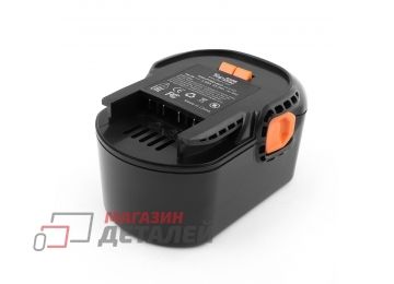 Аккумуляторная батарея (аккумулятор) TopOn для электроинструмента AEG BBM 14 STX-R 14.4V 3.0Ah Ni-Mh
