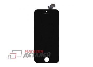 Дисплей (экран) в сборе с тачскрином для iPhone 5 (Tianma) черный