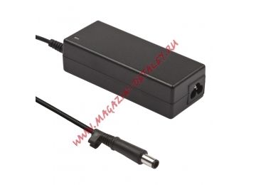 Блок питания (сетевой адаптер) ASX для ноутбуков HP 19V 4.74A 90W 7.4x5.0 мм с иглой + USB 5V 2.1A черный, с сетевым кабелем