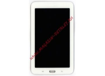 Дисплей (экран) в сборе с тачскрином для Samsung Galaxy Tab 3 7.0 Lite T110 белый