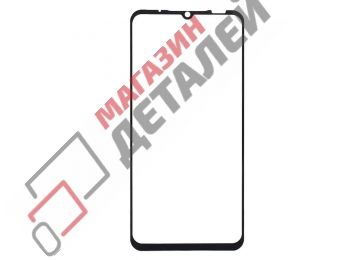 Защитное стекло "Полное покрытие" для Meizu Note 9 черное