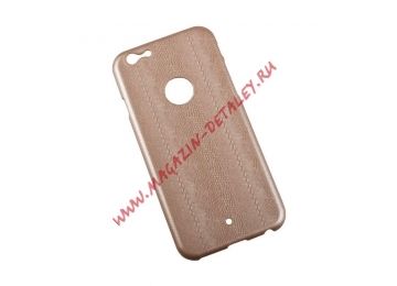 Защитная крышка для iPhone 6/6s PU золотая