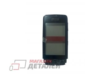 Сенсорное стекло (тачскрин) для Nokia Asha 311 в сборе с рамкой