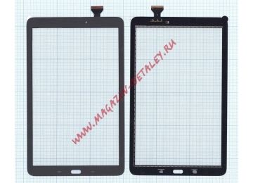 Сенсорное стекло (тачскрин) для Samsung SM-T560, T561, T560N Galaxy Tab E черный