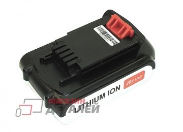 Аккумулятор для электроинструмента Black & Decker LB20 20V 2.0Ah Li-Ion