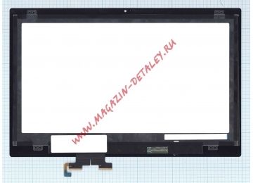 Экран в сборе (матрица+тачскрин) для Acer ASPIRE V5-472 черный