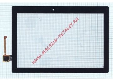 Сенсорное стекло (тачскрин) для Lenovo Tab 2 A10-70  (2nd) черный