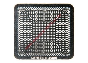Трафарет для процессора SR1YW, по размеру чипа