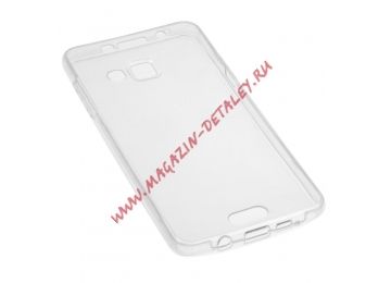 Силиконовый чехол для Samsung Galaxy A5 (2016) TPU Case 360° (прозрачный)