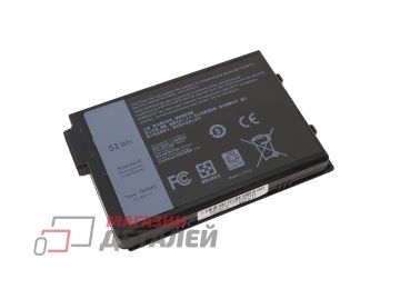 Аккумулятор OEM совместимый с 7WNW1 для Dell Latitude 7424 черный 11.4V 4400mAh