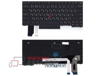 Клавиатура для ноутбука Lenovo ThinkPad L14 gen 1/2 черная