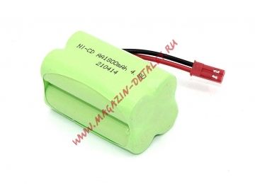 Аккумулятор для радиоуправляемой модели Ni-Cd 4.8V 1800mAh AA Row разъем JST