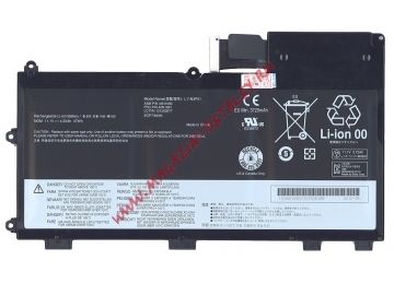 Аккумулятор L11N3P51 для ноутбука Lenovo ThinkPad T430u Ultrabook 11.1V 47Wh (4200mAh) черный Premium