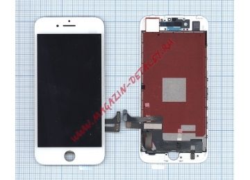 Дисплей (экран) в сборе с тачскрином для iPhone 7 (LT) белый