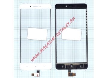Сенсорное стекло (тачскрин) для Xiaomi Redmi Note 4 / Redmi Note 4 Pro (белый)
