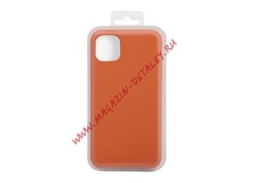 Силиконовый чехол для iPhone 11 Pro Max "Silicone Case" (горчичный) 56