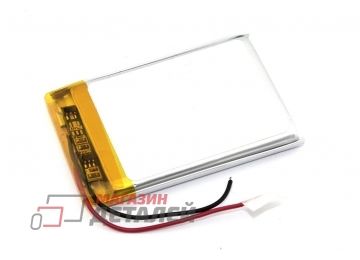 Аккумулятор универсальный 5x34x50 мм 3.8V 1500mAh Li-Pol (2 Pin)