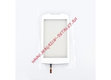 Сенсорное стекло (тачскрин) для Samsung S5560 белый