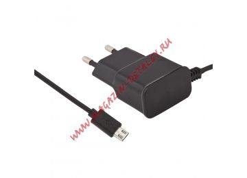 Блок питания (сетевой адаптер) LP Micro USB 1A черный, коробка