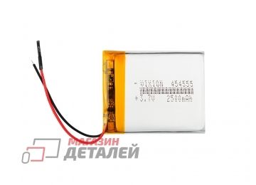 Аккумулятор универсальный Vixion 4x45x55 мм 3.8V 2500mAh Li-Pol (2 Pin)