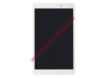 Дисплей (экран) в сборе с тачскрином для Samsung SM-T295 (LTE) Galaxy Tab A 8.0" белый