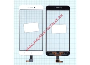 Сенсорное стекло (тачскрин) для Xiaomi Redmi Note 5A  белое