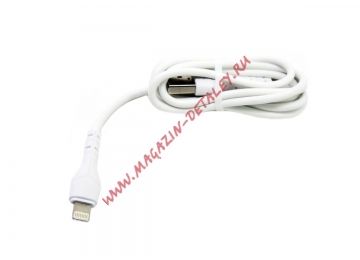 Кабель для зарядки USB - Lightning для iPhone 2,4A 1м белый EC-095I