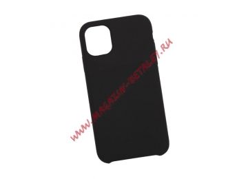 Силиконовый чехол для iPhone X, XS "Silicon Case" (черный)