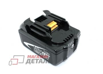 Аккумулятор OEM для электроинструмента Makita BL1850B, BL1830B, BL1860B, BL1830, BL1840B, BL1860, BL1850, LED 18V 5000mAh (Li-ion)