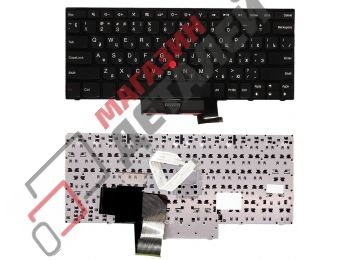 Клавиатура для ноутбука Lenovo Thinkpad Edge E220S X121E E120 черная с трекпойнтом