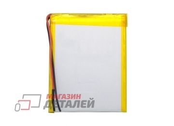 Аккумулятор универсальный 4.4x57x70 мм 3.8V 2940mAh Li-ion (2 pin)